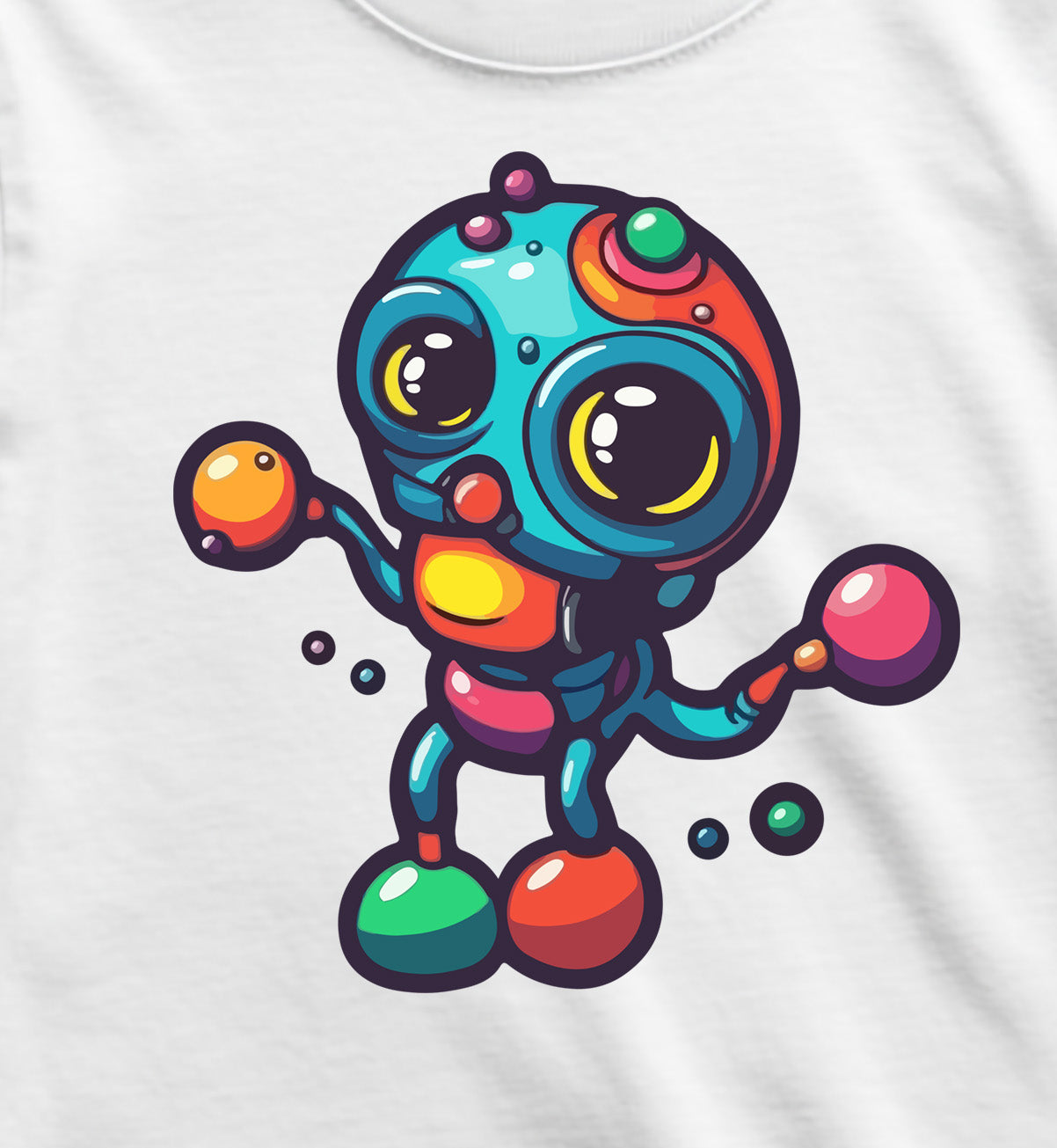 Girls Dancing Molecule Short-Sleeve Tee