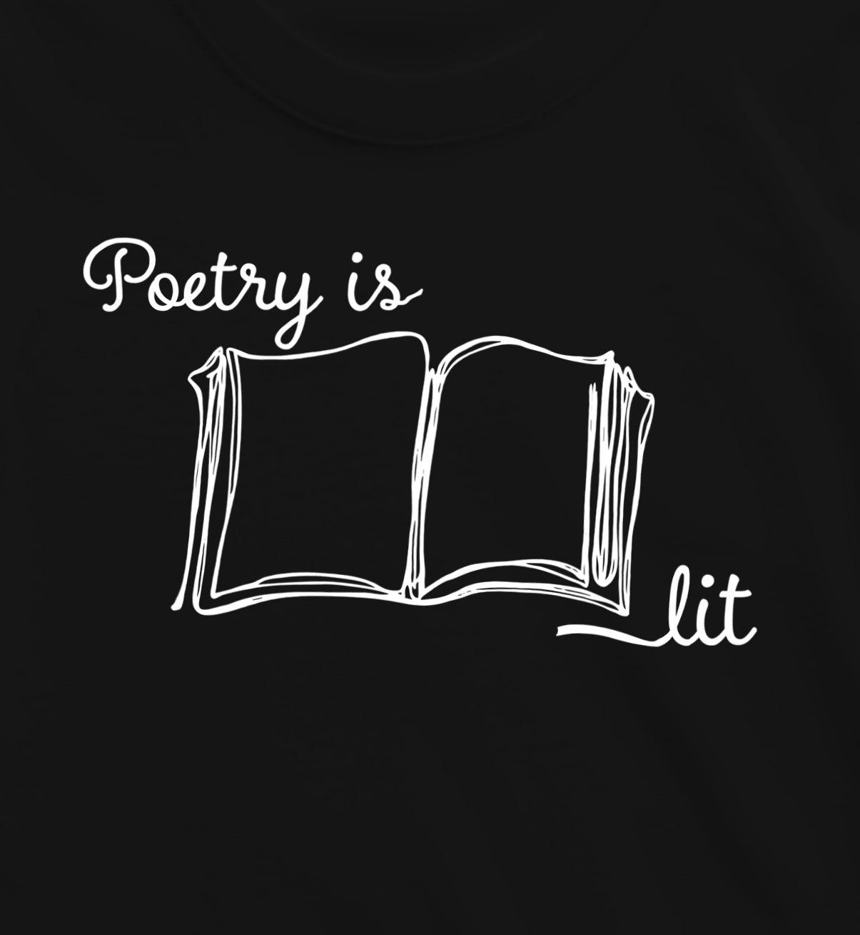 Girls Poetry is Lit Short-Sleeve Tee