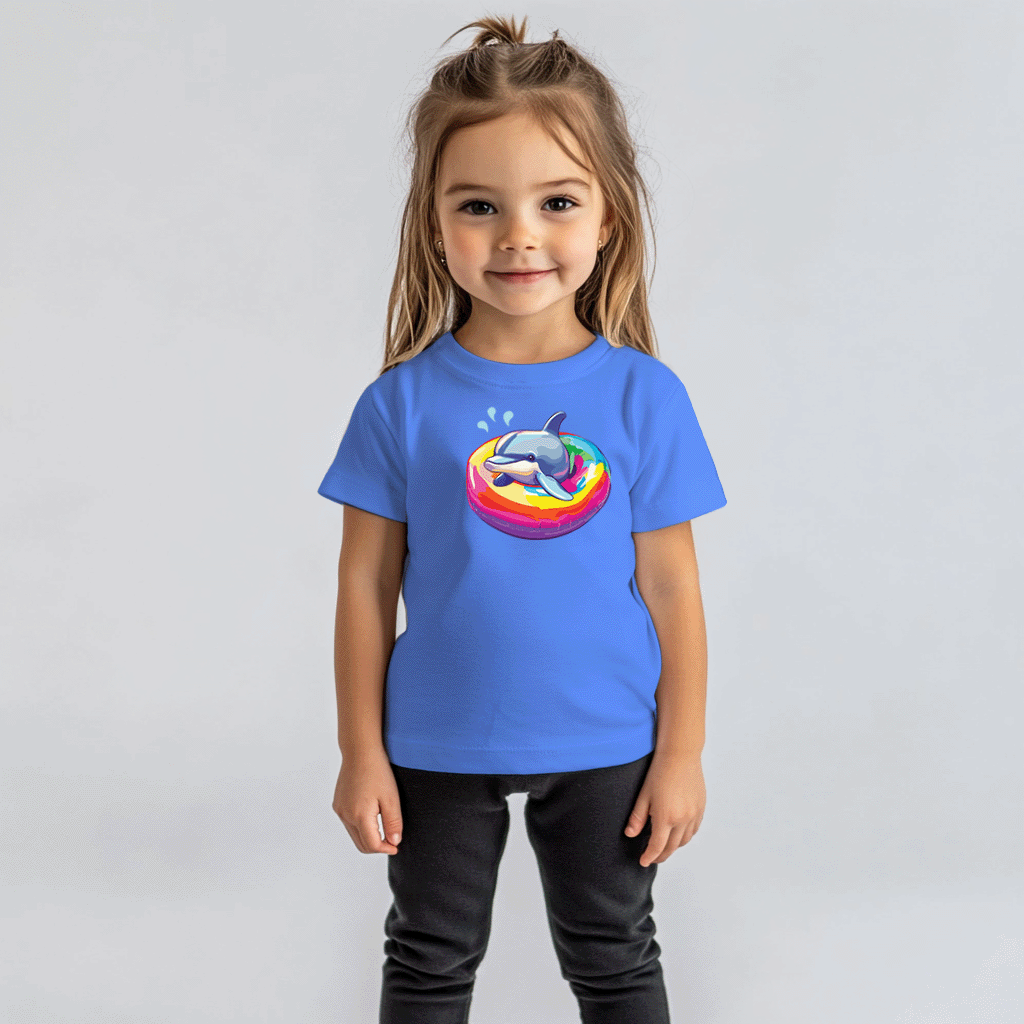 Toddler Dolphin Short-Sleeve Tee