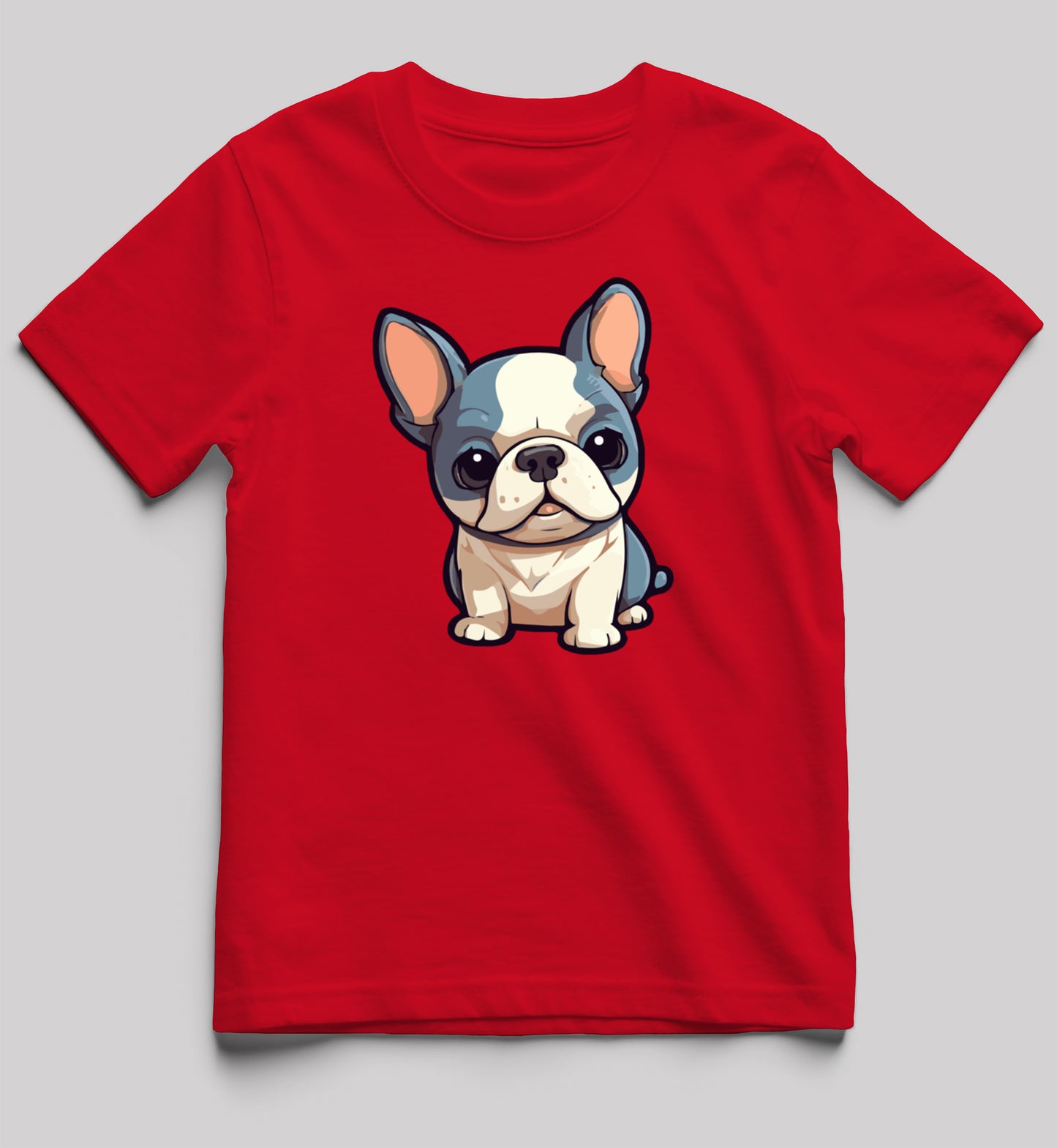 Girls Little Frenchie Short-Sleeve Tee