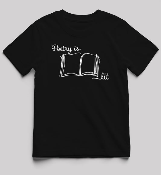 Girls Poetry is Lit Short-Sleeve Tee